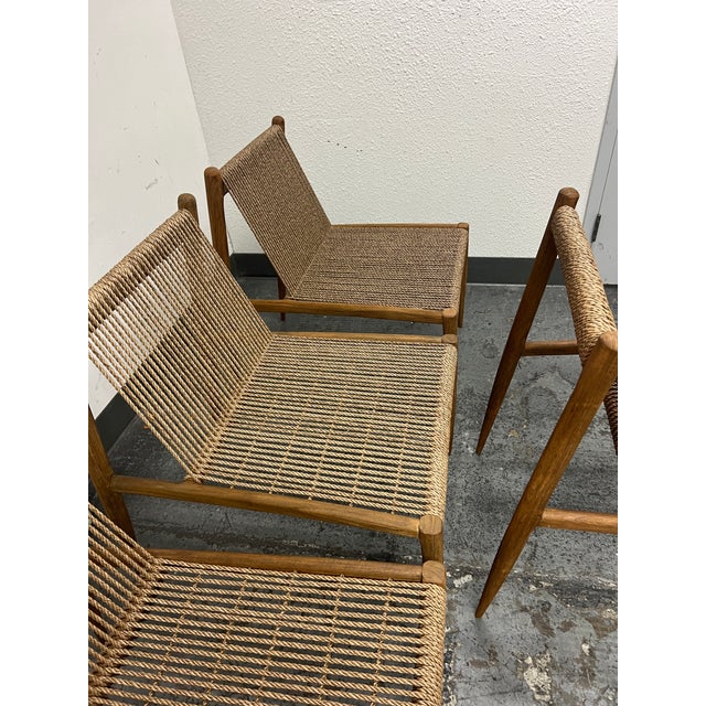 Design Plus Gallery presents a Set of Four Montuak Indoor/Outdoor Lounge Chairs from Brownstone. Fabricated with graceful...