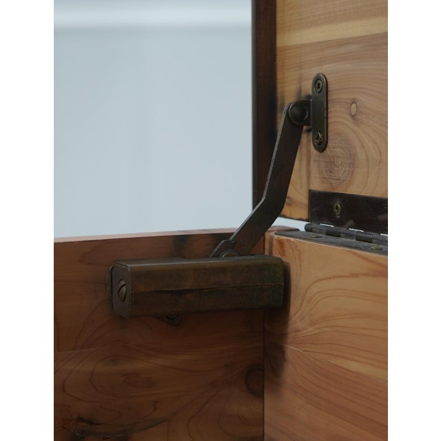 1980s Ethan Allen Georgian Court Cherry Blanket Chest For Sale - Image 5 of 18