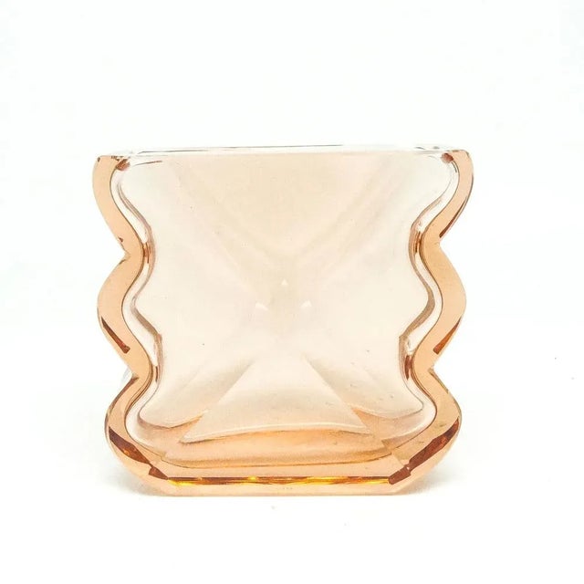 Art Deco Vase from Moser, Czechoslovakia, 1930s For Sale - Image 3 of 8