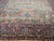 Vintage Oversized Persian Kerman Lavar Rug, Hand-Knotted Wool, Floral Pattern, Ivory & Blue, 11’ X 18’ For Sale - Image 13 of 16