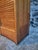 Vintage French Oak Tambour Cabinet, 1960s For Sale - Image 6 of 16