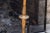 Gold Antique Gilt Iron Floor Candle Stand For Sale - Image 8 of 9