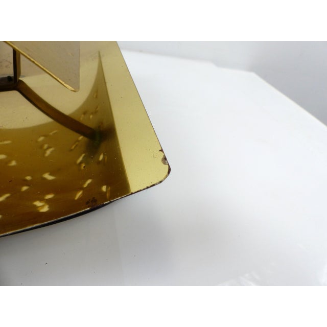 Metal Brutalist Model 6477 Wall Lights in Perforated Brass by Boréns, Sweden, 1970, Set of 2 For Sale - Image 7 of 11