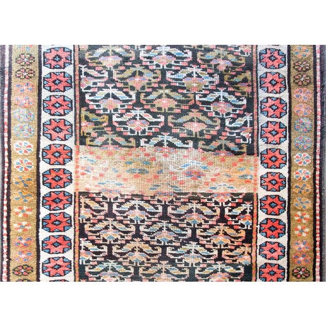 Textile Early 20th Century Persian Kurdish Runner For Sale - Image 7 of 15