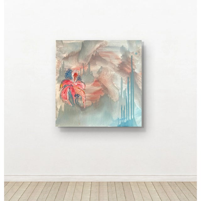 Oil painting on canvas 24” x 24” Titled Dreaming By Matthew Izzo Signed Hudson Valley NY artist Matthew Izzo (b. 1971) is...