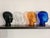 Tinted Glass Display Heads, 1970s, Set of 4 For Sale - Image 13 of 13