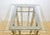 Modern Pair Regency Chrome & Glass Side Tables For Sale - Image 3 of 8