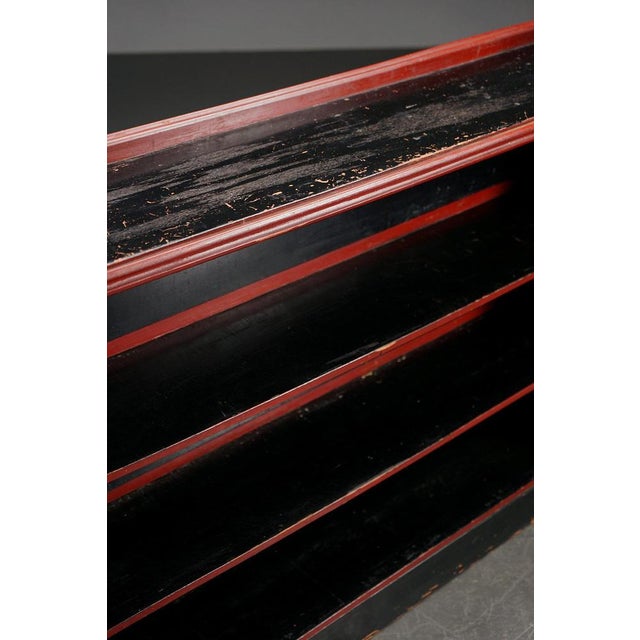 Wood Amsterdamse School Shelving Unit, 1920s For Sale - Image 7 of 16