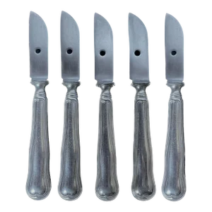 Vintage Art-Krupp Berndorf Silverplated Cheese Knives