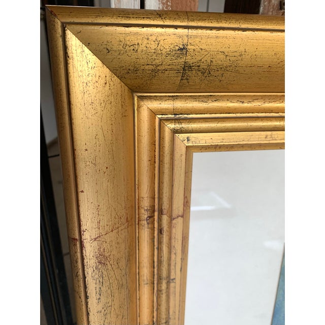1960s 1960s "Twilight" Oil Painting by Neal Gregory in Gilt-Wood Frame For Sale - Image 5 of 8