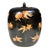 Black Noire Porcelain Ginger Jar - Goldfish Jiaqing Style For Sale - Image 10 of 10