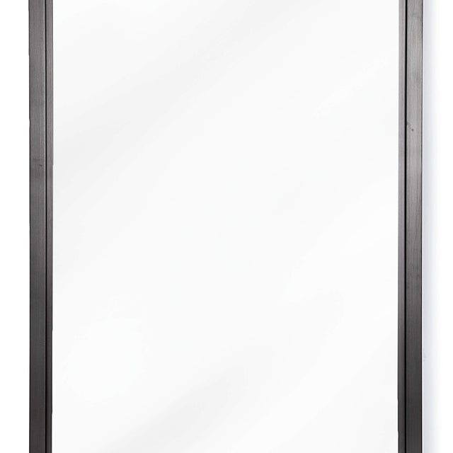 Regina Andrew Rectangle Mirror in Steel For Sale - Image 4 of 5