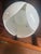 Brass Vintage Mid Century Modern Tulip Milk Glass & Brass Hanging Pendant Lights, Pair For Sale - Image 8 of 10