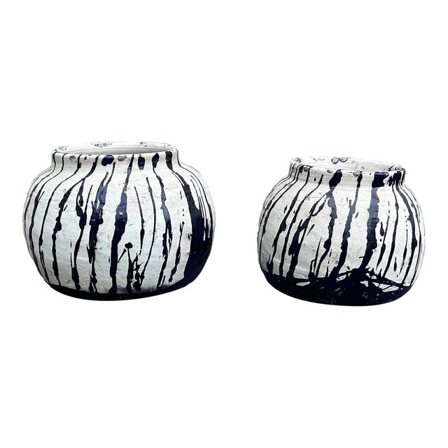 Early 19th Century Pair Turkish Drippy Pots For Sale