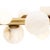 Regina Andrew Styx Alabaster Orbs Chandelier, Natural Brass Finish For Sale - Image 4 of 8