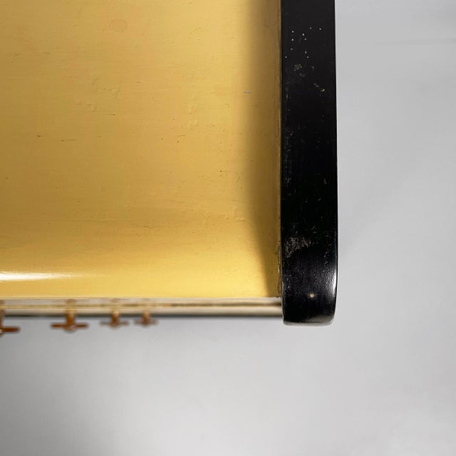 Wood Art Deco Italian Chest of Drawers in Light and Black Wood, 1930s For Sale - Image 7 of 18