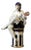 Art Deco Mandolin Player in Porcelain from Royal Dux, 1930s For Sale