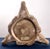 Vintage Hollywood Regency Celadon Triple Elephant Lotus Cachepot For Sale In Houston - Image 6 of 6
