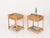 French Riviera Nightstands in Bamboo, Rattan and Brass, Italy, 1970s, Set of 2 For Sale - Image 3 of 16