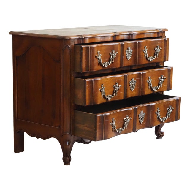 Louis XV Chest of Drawers with Arbalète Front For Sale