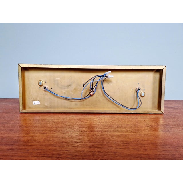 Ice Cube Triple Wall Light in Brass and Glass from Peill & Putzler, 1970s For Sale - Image 16 of 18