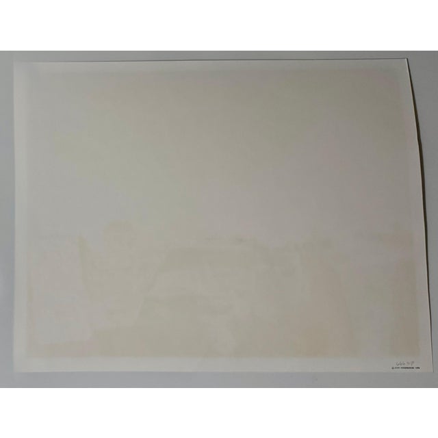 John Hultberg, 1970s Bay Area Figurative Abstract Lithograph Serigraph Greenhouse John Hultberg, 1978 For Sale - Image 14 of 16