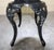 Mid 20th Century American Cast Iron Rose Garden Bistro Set, Table and Two Chairs, 3 Pieces For Sale - Image 16 of 18