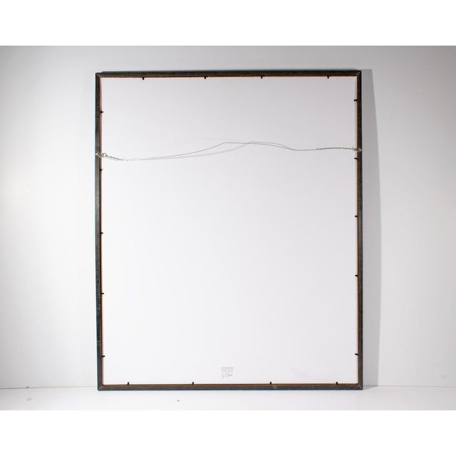 Green Abstract Mixed Media Painting by James L. Bruch For Sale - Image 8 of 8