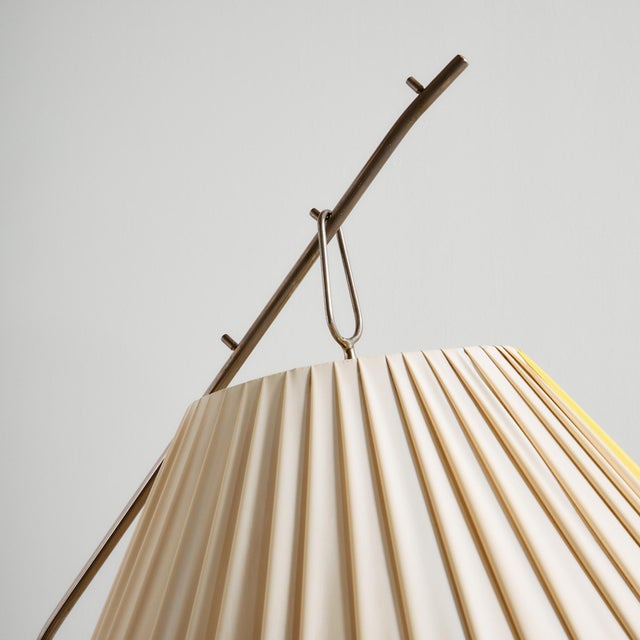 1950s Vintage Metal Floor Lamp, 1950s For Sale - Image 5 of 18