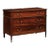 19th Century French Louis XVI Style Cherry Three-Drawer Commode with Fluting For Sale