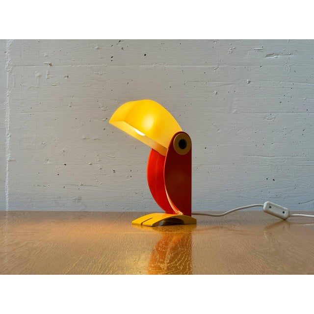 Toucan Table Lamp by Timer for Sormani, Italy, 1970s For Sale - Image 4 of 18