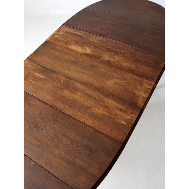 Antique Drop Leaf Table With Extensions For Sale - Image 12 of 12