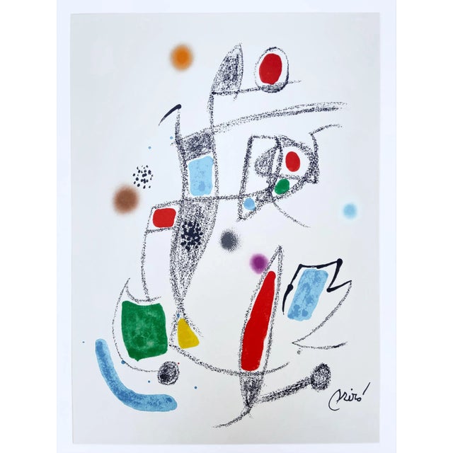 Joan Miró - Maravillas con variaciones n•10 1975 For Sale - Image 6 of 6