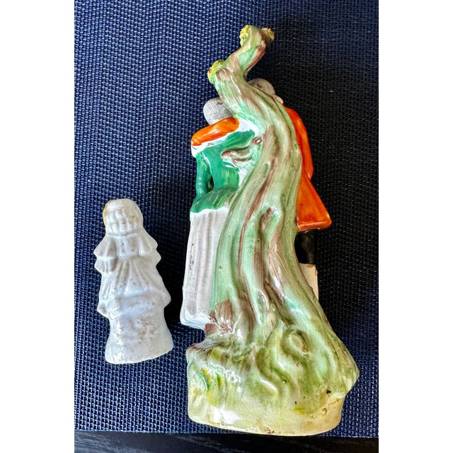 Two 19th Century European Hand=painted Porcelain For Sale - Image 4 of 6