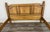 Vintage French Style King Size Bed Frame in Oak For Sale - Image 3 of 12