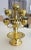 1950s Mid Century Modern Brass Lotus Candelabra For Sale - Image 13 of 13