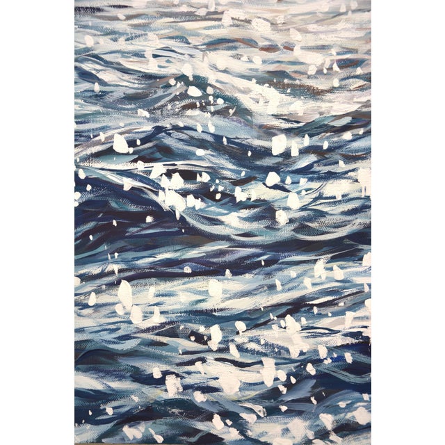 Affectionate Glare of the Ocean. Original Contemporary Painting For Sale - Image 4 of 7