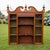 Early 20th century Jacobean Revival hutch top, American-made circa 1920s, conveying the romantic influence of 17th century...