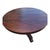Antique American 19th C Mahogany Round Tilt-Top Dining Table Elegant Carved Base For Sale - Image 9 of 18