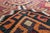 1970s Vintage Turkish Handmade Wool Cotton Red Runner Rug For Sale - Image 4 of 11
