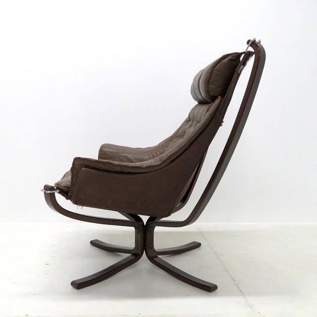 1970s Sigurd Resell Falcon Chair, 1970 For Sale - Image 5 of 10