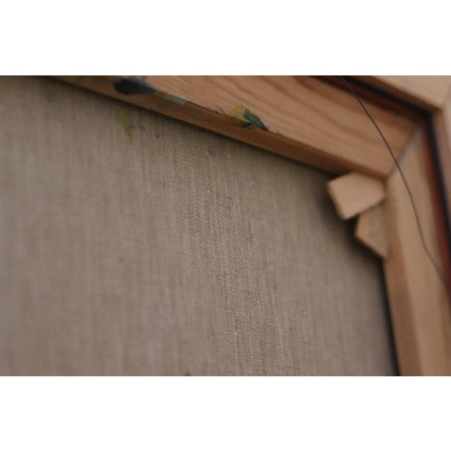 Eric Lo Ohlqvist, Southern Village, 1960s, Oil on Canvas, Framed For Sale - Image 8 of 11