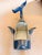 A super cool, one of a kind, artist made, vintage up cycled metal whale drink cooler/ice bucket. This is one of a kind!...
