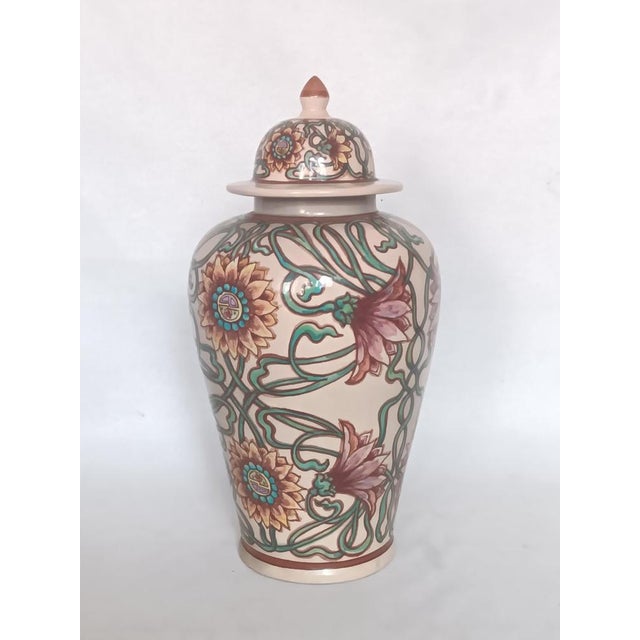 Modernist Ceramic Vase, 1970s, in Very Good conditions. Designed 1890 to 1919 Numbered,This piece has an attribution mark,...