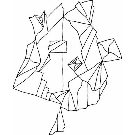 Fred Bugs, Geometric Abstract Drawing, 2016, Pen on Paper For Sale