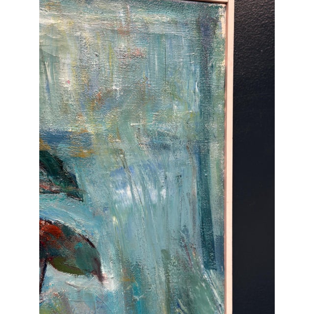 Ernst Baumann, Rose, 1960s, Oil on Canvas, Framed For Sale - Image 12 of 18