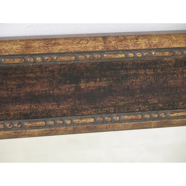 Traditional Beveled Glass Decorative Rectangular Mirror For Sale - Image 3 of 6