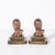 This elegant pair of Art Deco bookends captures the sleek sophistication of the Machine Age, designed by the iconic...