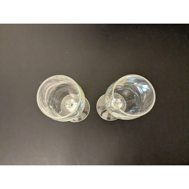 Transparent Vintage St. Louis Rams 2000 Super Bowl Era Champagne Flutes - A Pair For Sale - Image 8 of 11