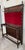 19th Large Carved Spanish Solid Walnut Coat Rack Stand with Red Velvet Back For Sale In Miami - Image 6 of 18